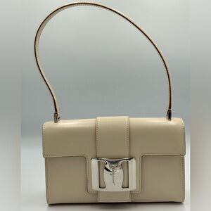 Salvatore Ferragamo Flap Buckle Shoulder Bag